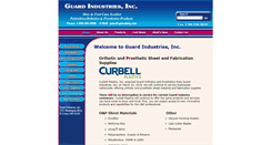 Desktop Screenshot of guardmfg.com